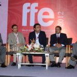 (L-R) Joshua Mensch - Marketing Director, Data3S; Girdhar Balwani - MD (fmr), Invida India; Shrihari Shidhaye - Director Sales and Marketing, Abbott Healthcare; Narayan Gad - CEO, Panacea Biotec