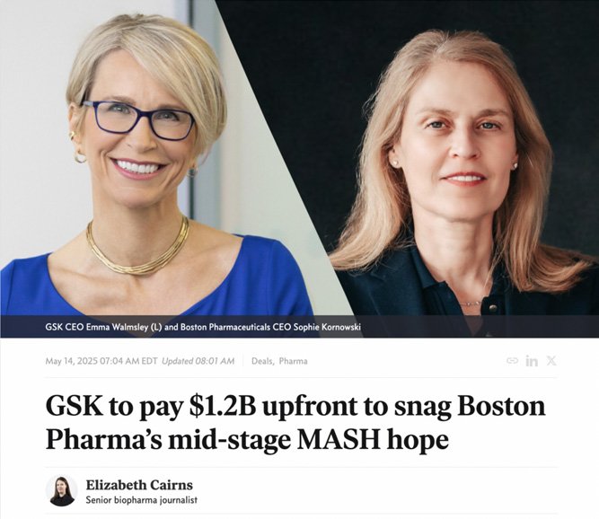 GSK Bets Big on Liver Disease: $1.2B Upfront for Boston Pharma’s MASH Drug
