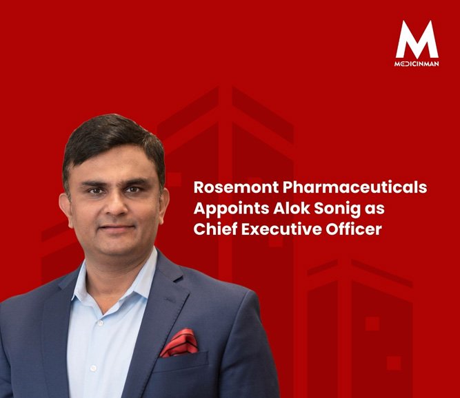 Alok Sonig Appointed CEO of Rosemont Pharmaceuticals