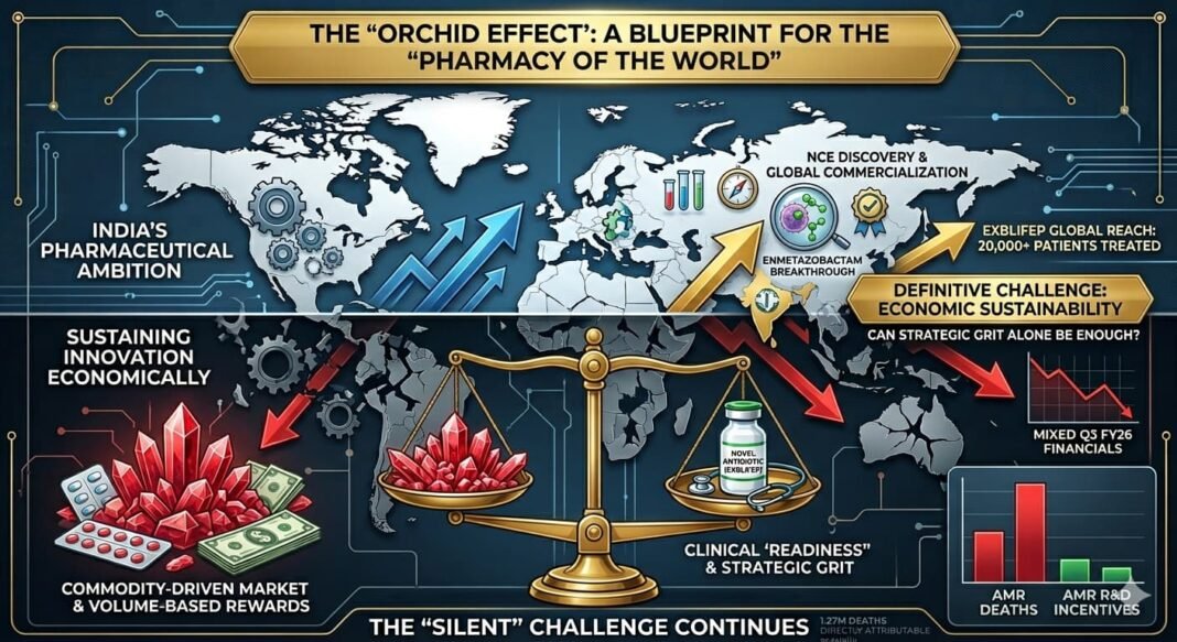 From Collapse to Catalyst: Orchid Pharmaโs Innovation-Led Phoenix Rise and the AMR Challenge