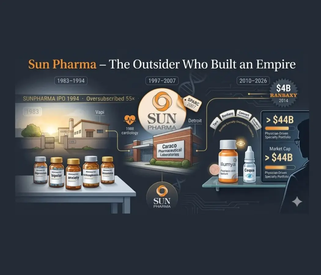 A Tale of Two Companies – Sun Pharmaโs Odyssey and Organonโs Second Act