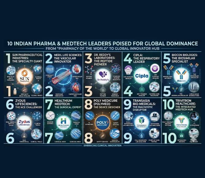 10 Pharma and MedTech Companies Going Beyond the Generic Route