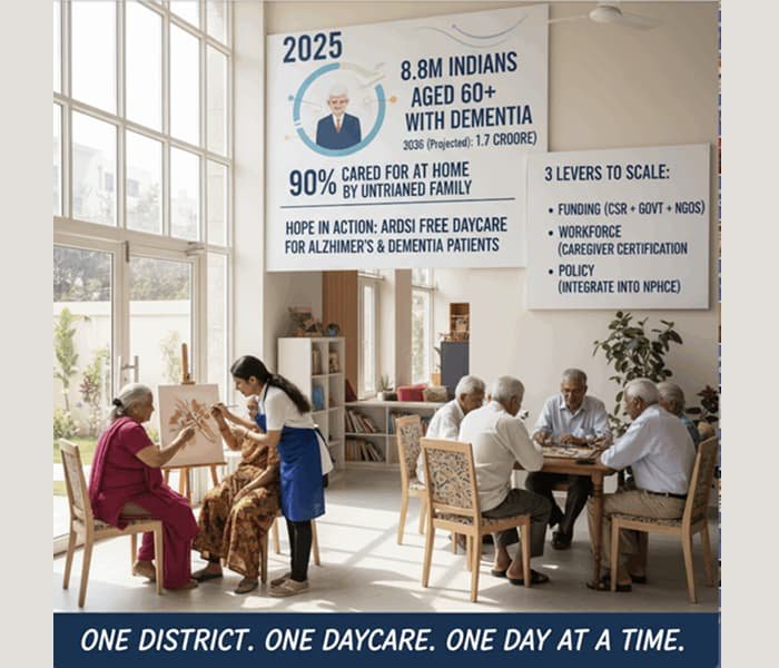How a Delhi Dementia Daycare Is Reimagining Care for Indiaโs Forgotten Millions