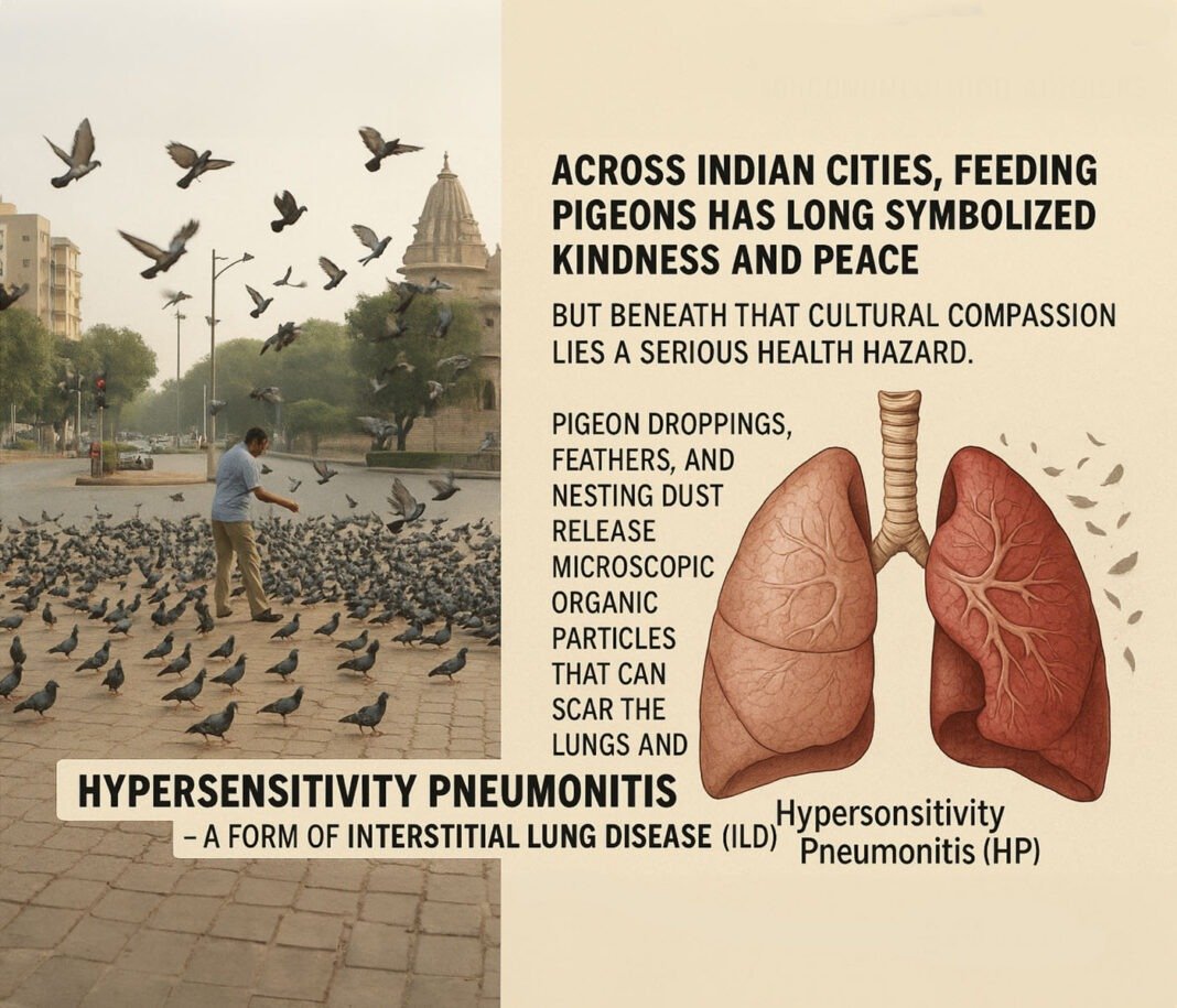 City Lungs Under Siege: Pigeon Droppings and Interstitial Lung Disease
