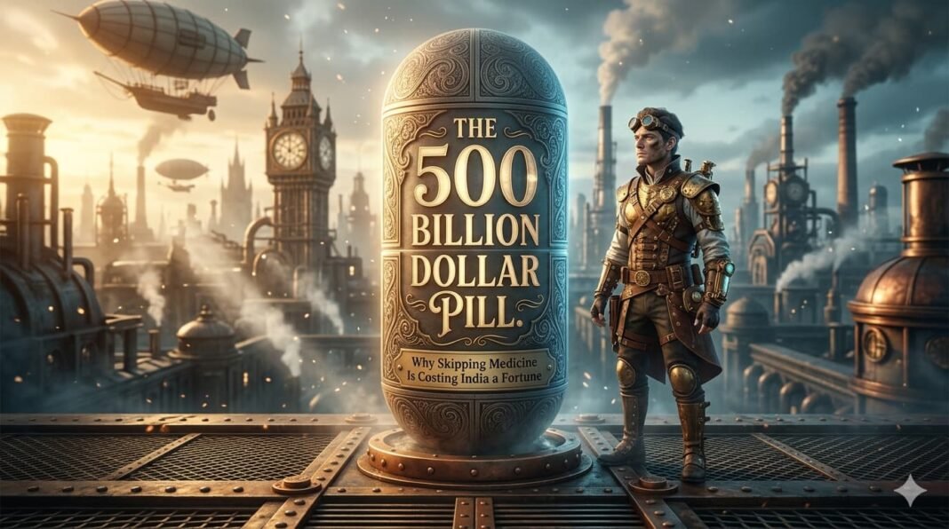 The 500 Billion Dollar Pill: Why Skipping Medicine Is Costing India a Fortune