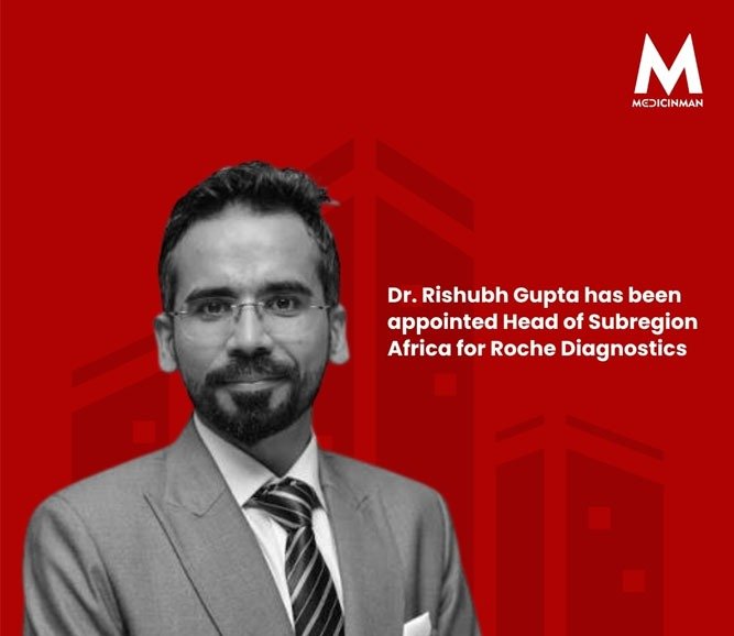 Dr. Rishubh Gupta has been appointed Head of Subregion Africa for Roche Diagnostics